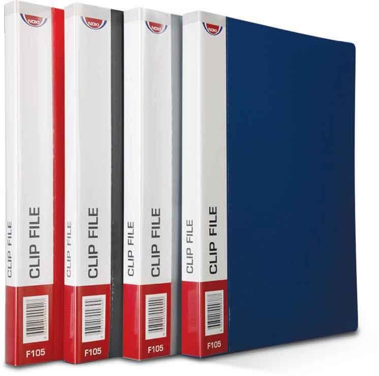 Noki Sıkıştırmalı Dosya A4 Mat Siyah F105-190