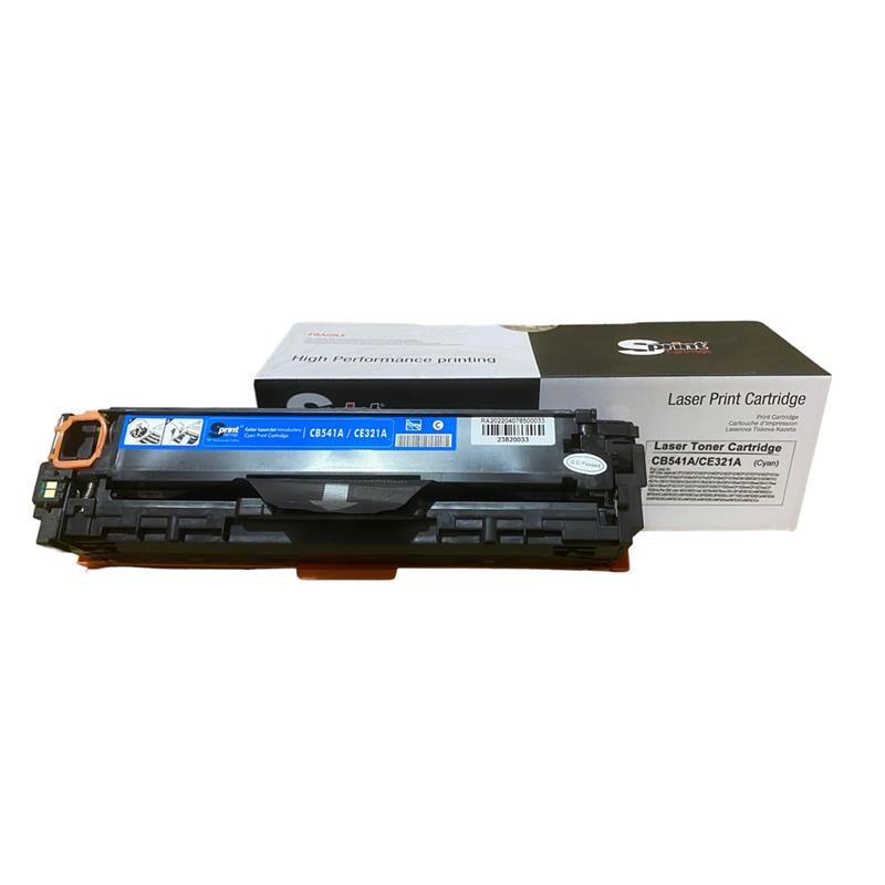 S Print Cb541a / Ce321a (125a-128a) Crg-716 Cyan Toner Sp10-125c