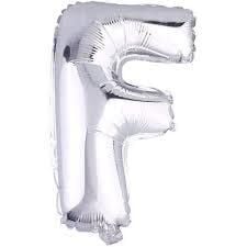 Nedi Party Marty Folyo Harf Balon 40'' Gümüş (f)