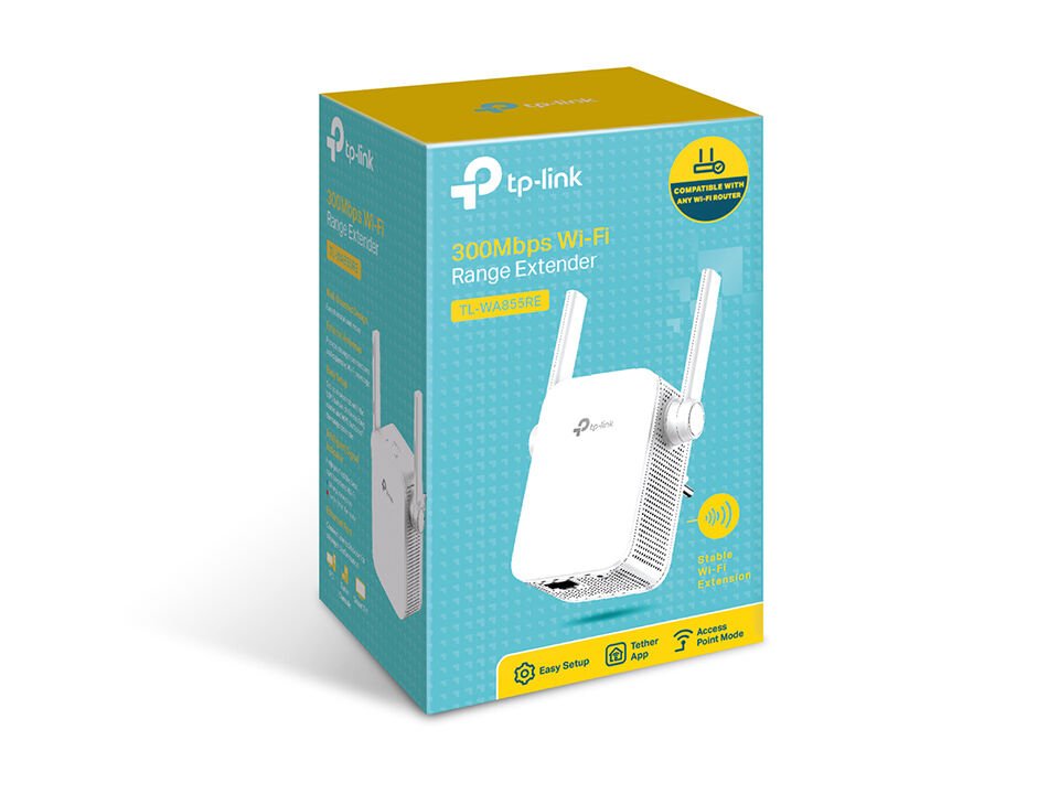 Tp-link Tl-wa855re 300 Mbps Wifi Range Extender-menzil Genişletici
