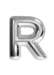 Nedi Party Marty Folyo Harf Balon 40'' Gümüş (r)