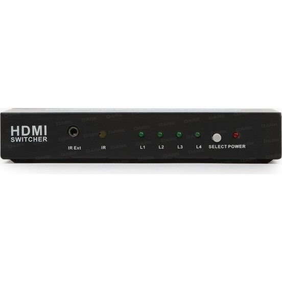 Dark Dk Hd Sw4x1k 4 Giriş - 1 Çıkış Kumandalı Hdmi 4k Switch