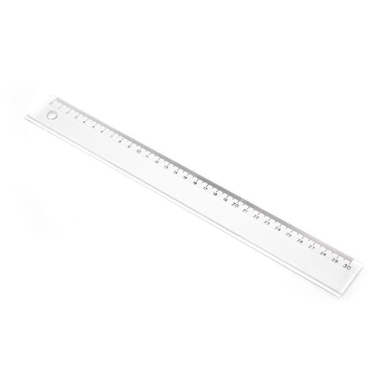 Mas Plastik Cetvel 30 Cm (şeffaf) 2230