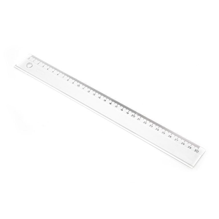 Mas Plastik Cetvel 30 Cm (şeffaf) 2230