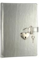 Vıctorıa's Journals Kilitli Defter 13*18 Hush Hush Gümüş
