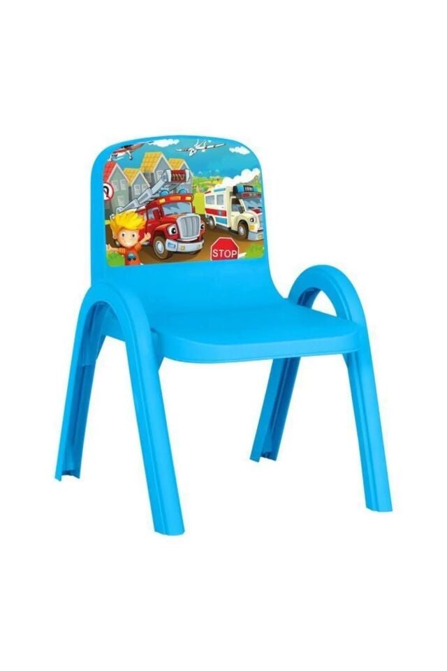 Herevin Desenli Sandalye Mavi Kamyon 161973-002