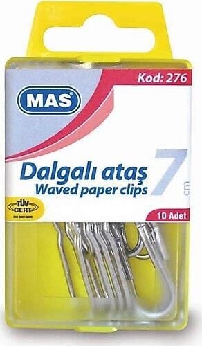 Mas Ataş 7 Cm Dalgalı Plastik Kutu 276