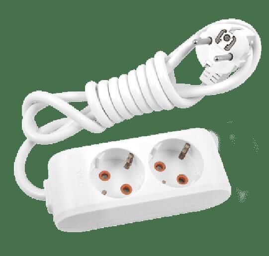 Viko Multi-let 2li 3mt Priz Topraklı Kablolu (90113203)