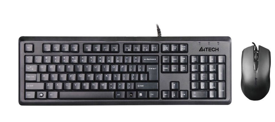A4 Tech Kr-9276 Q Usb Fn Multimedya Klavye+optik Kablolu Mouse Set