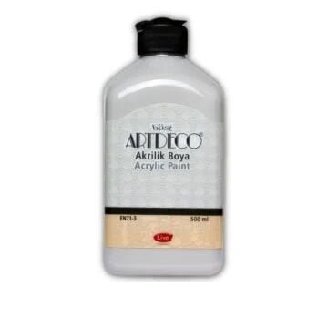 Artdeco Akrilik Boya 500ml Gri 3647 Lv-y-070l-3647