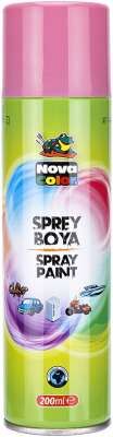 Nova Color Sprey Boya 200 Ml Pembe Nc-809
