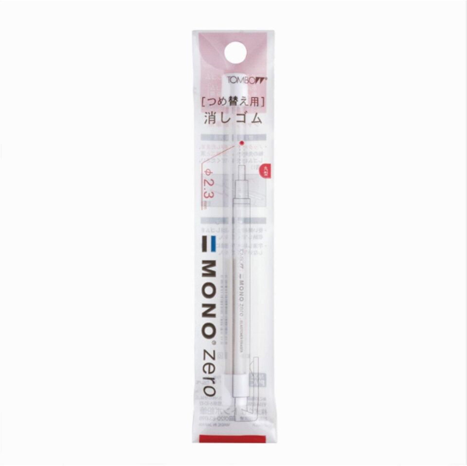 Tombow Mono Zero Kalem Silgi Yedeği Yuvarlak Uç Paketli(2ad) Lv-t-er-kur
