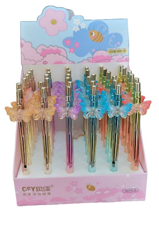 Stilo Versatil Kalem 0,7 Mm Metalik Kelebek Stl-0023/wf0073