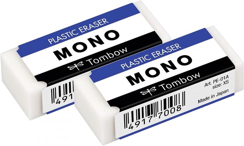 Tombow Mono Silgi 17x11x43mm Beyaz Lv-t-pe-01a