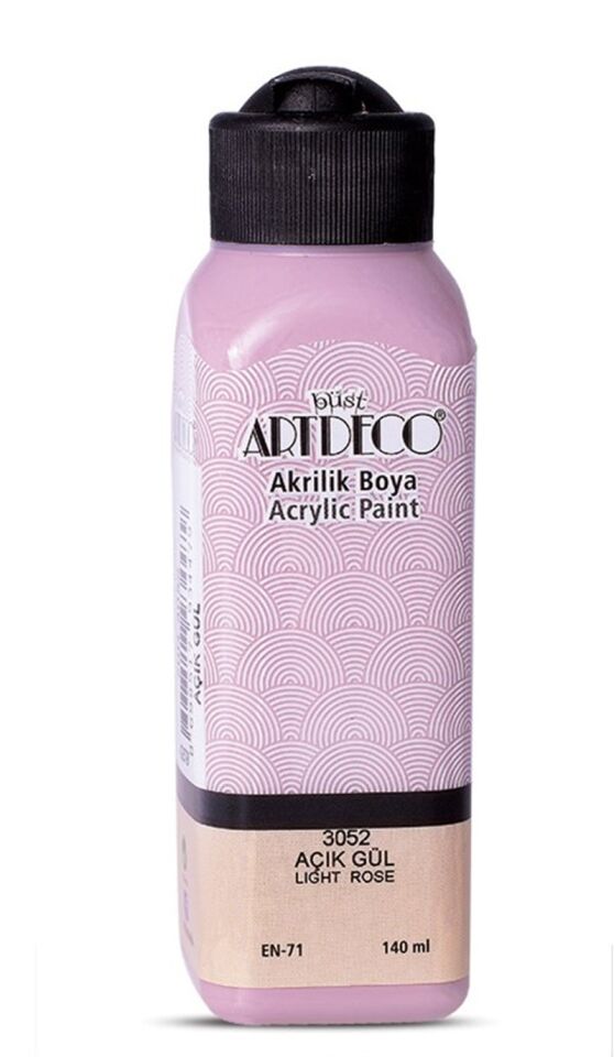 Artdeco Akrilik Boya 140ml Açık Gül 3052 Lv-y-070r-3052