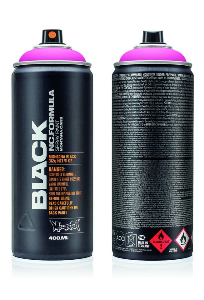Montana Black Sprey Boya 400ml Pink Panther Blk3130 Lv-mo-263804