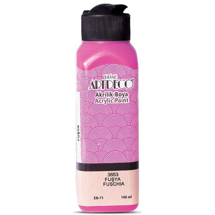 Artdeco Akrilik Boya 140ml Fuşya 3653 Lv-y-070r-3653