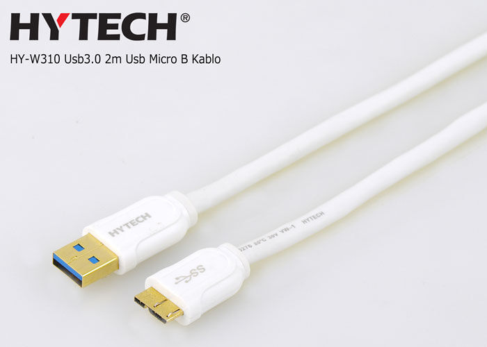 Hytech Hy-w310 Usb3.0 2m Usb Micro B Note3-s5 + Harddisk Kablo