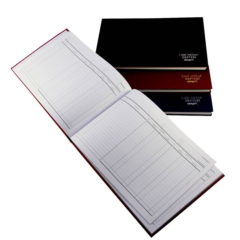 Özkan Cari Hesap Defteri Yan 17x24 96 Yaprak G0571