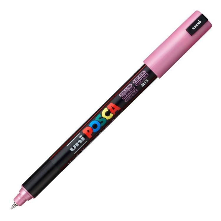 Uniball Posca 0.7 Su Bazlı Poster Markörü M.pembe N N)