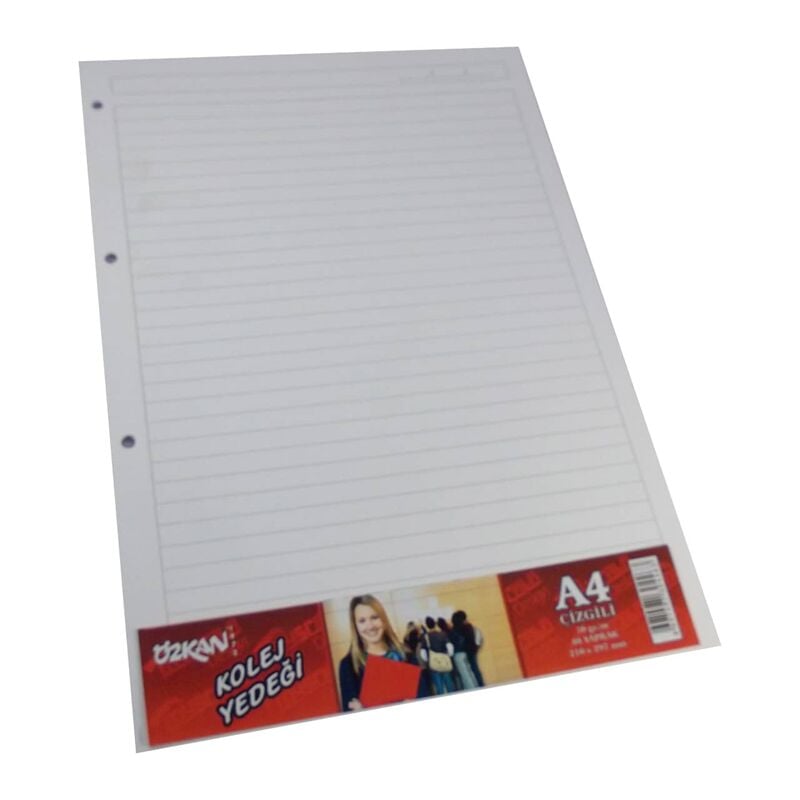 Özkan Kolej Yedeği A4 70 Gr Çizgili 40 Yp. G0446