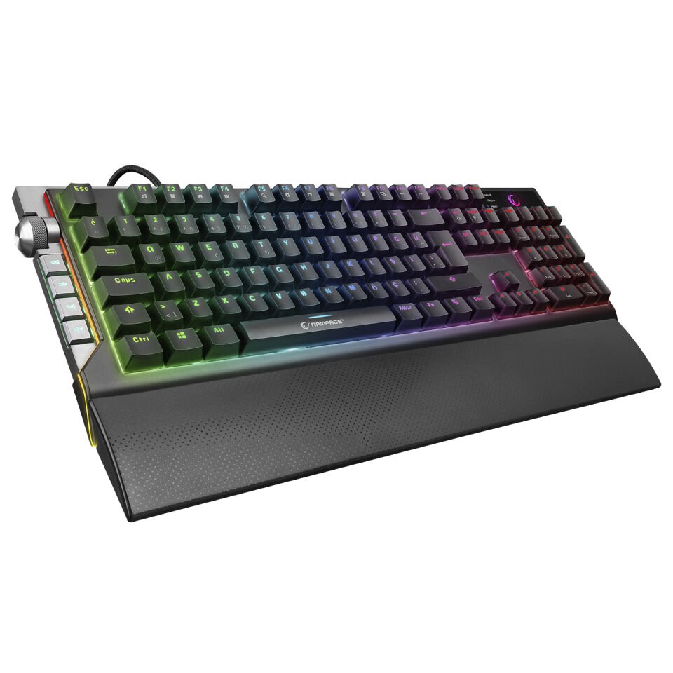 Rampage Kb-r29 Grand Series Rgb Ledli Mekanik Blue Optical Switch Gaming Oyuncu Klavyesi