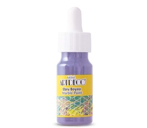 Artdeco Ebru Boyası 30ml Damlalıklı Lila 60 Lv-y-016b-60