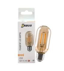 Orbus Orb-f6w A60-6w E27 Şeffaf Dekoratif 600 Lm Led Ampul Ra80 220-240v-50hz