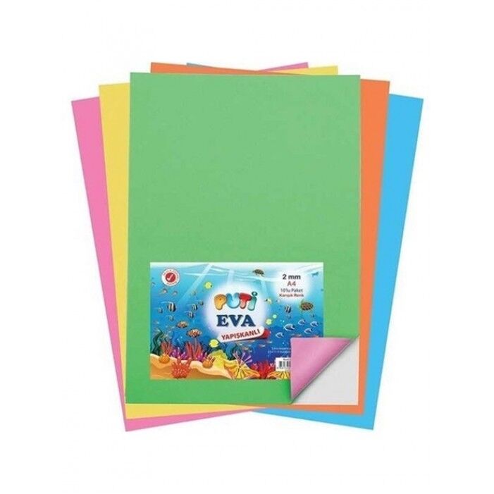 Puti Eva 20x30 Mm 10'lu Karışık Pt-1116