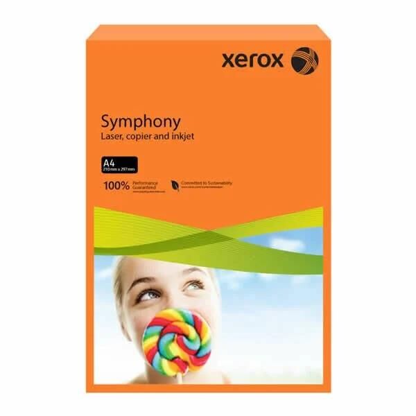 Xerox Renkli Fotokobi Kağıdı Symphony 500 Lü A4 80 Gr Turuncu 003r93953