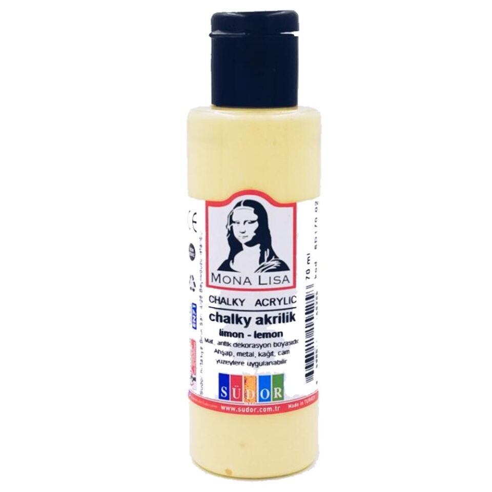 Monalisa Akrilik Boya 70 Ml Limon Sd170-02