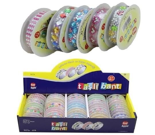 Red Apple Taşli Bant 18 Mm 1 Mt Tas-50
