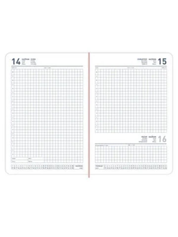 Gıpta Ajanda Günlük 14x20 Cm Kareli Eko 102-eck ( 2026 )