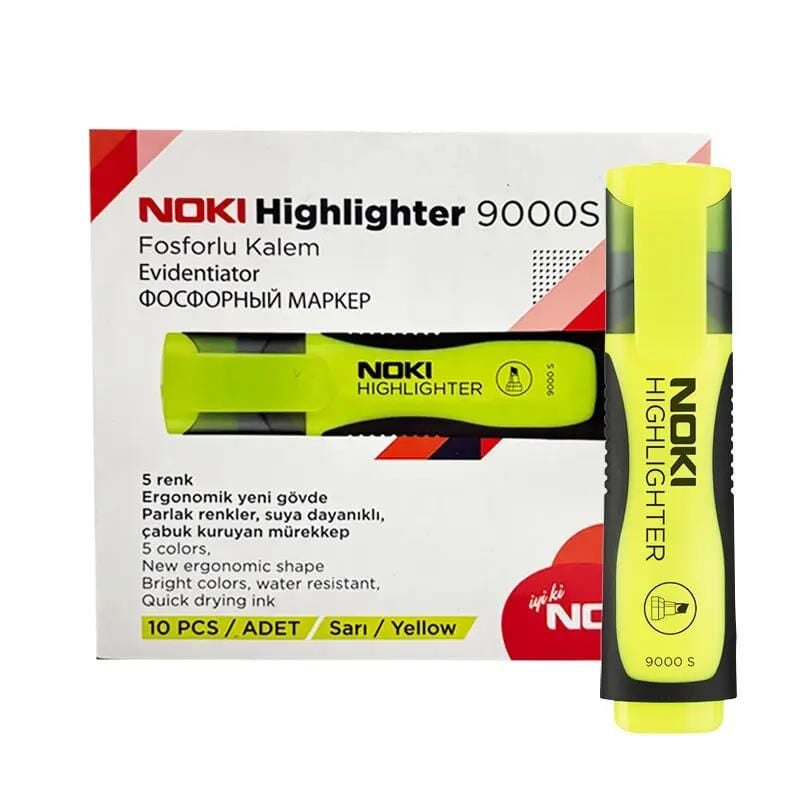 Noki Fosforlu Kalem Sarı 9000-030