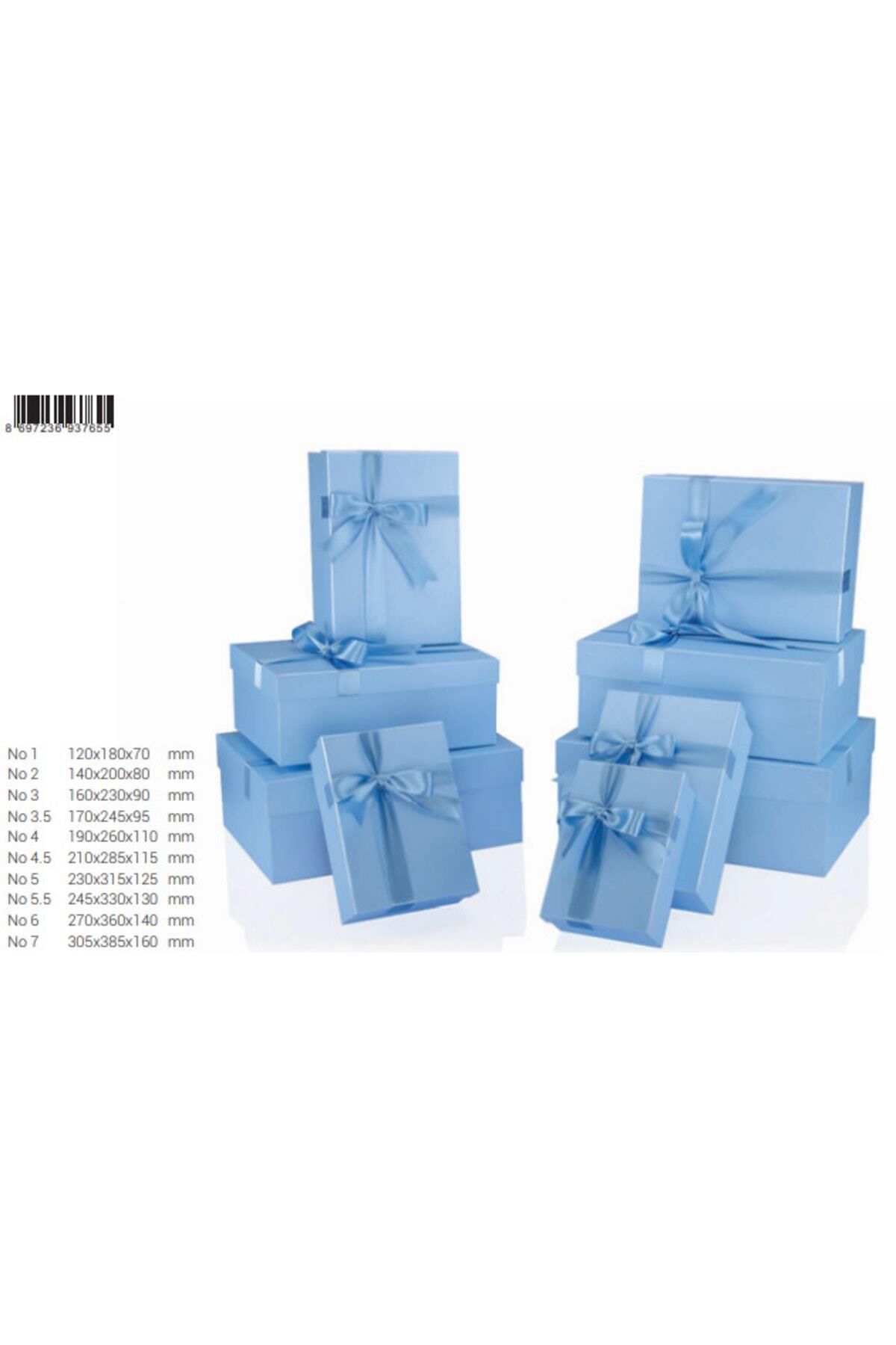 Gıpta Hediyelik Kutu My Mavi Dikdörtgen Bx76550-1