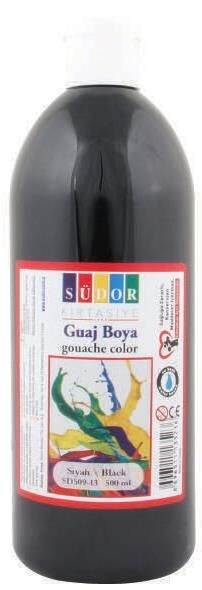 Südor Guaj Boya 500 Ml Tempera Siyah Sd509-14