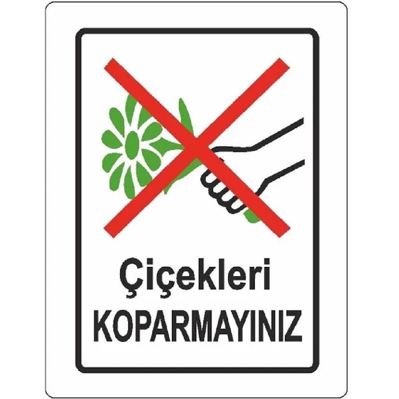 Ekstrafix 204 (yul-421) 25x35 Çiçekleri Koparmayın