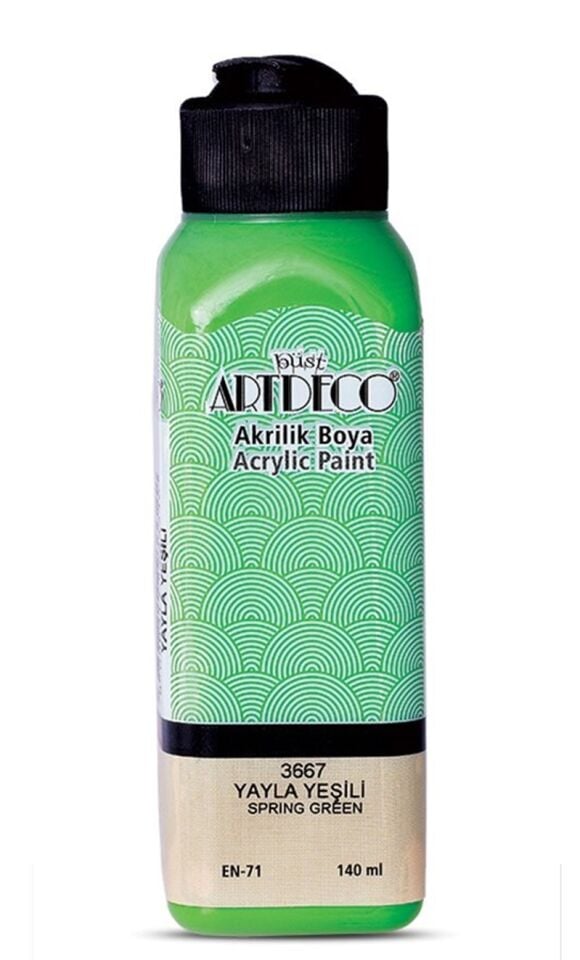Artdeco Akrilik Boya 140ml Yayla Yeşili 3667 Lv-y-070r-3667