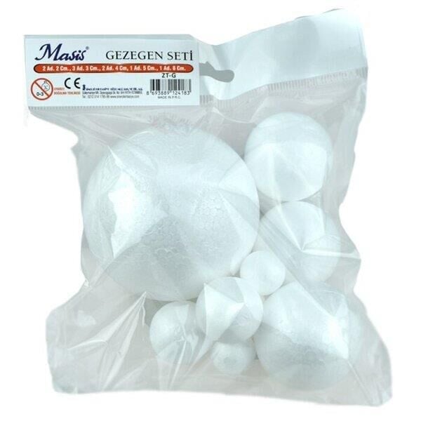 Masis Köpük Top Gezegen Seti Zt-g