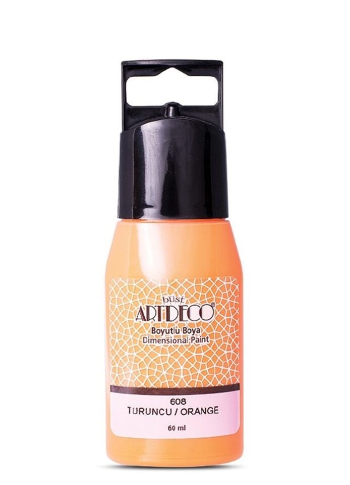 Artdeco Boyutlu Boya 60ml Turuncu 608 Lv-y-042c-608