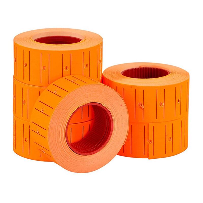 Ekstrafix Fiyat Etiketi 12x21 Florasan Turuncu