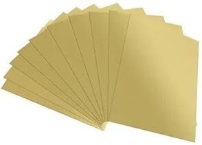 Masis Aynalı Fon Karton 50*70 Gold 10'lu Cm57-g10