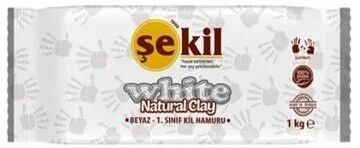 Şekil Seramik Hamuru 1000 Gr Beyaz 74789