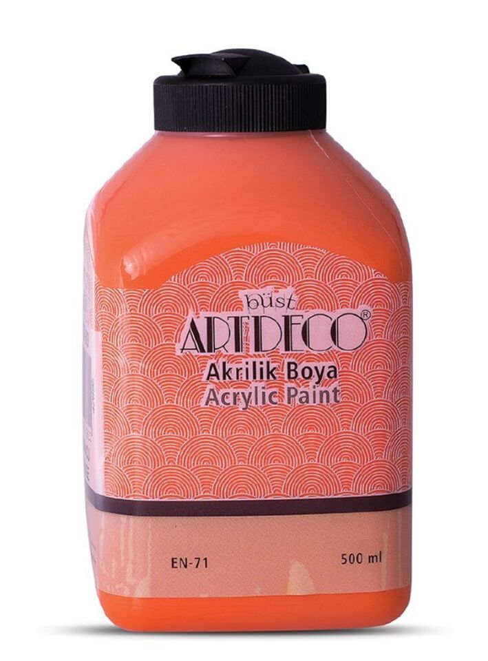 Artdeco Akrilik Boya 500ml Turuncu 3603 Lv-y-070l-3603