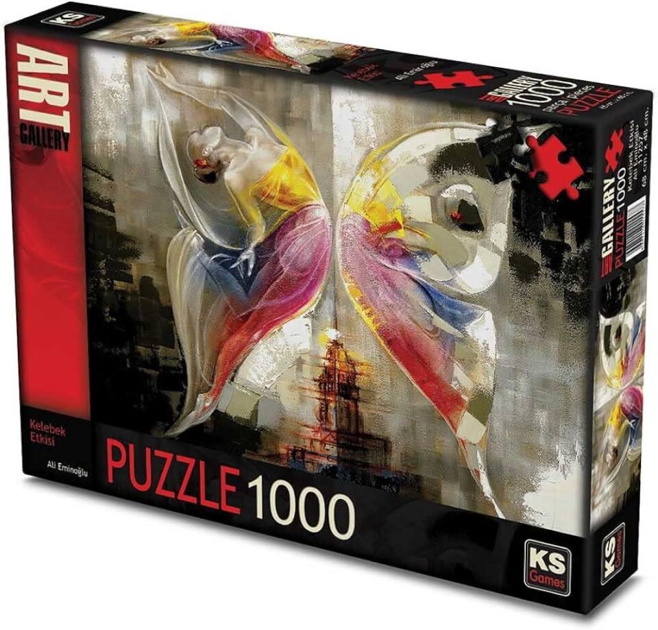 Ks Games Puzzle 1000 Parça Kelebek Etkisi (ali Eminoğlu) 11257