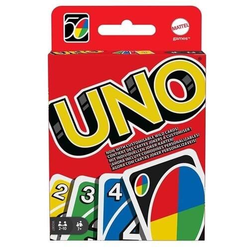 Mattel Uno Oyun Kartları Orjinall W2087