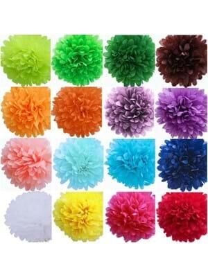 Party Marty Petek Çiçek Süs Turkuaz Siyah Nedi-w4634-2b