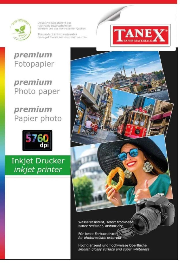 Tanex Fotoğraf Kağıdı A4 150 Gr 25'li Hc150gr-25