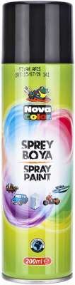 Nova Color Sprey Boya 200 Ml Siyah Nc-805