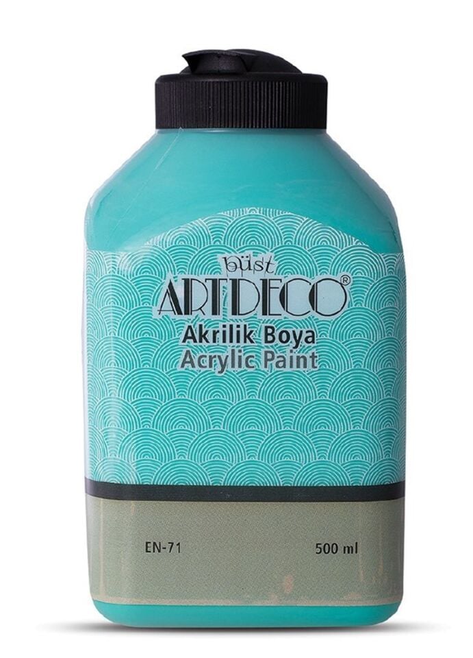 Artdeco Akrilik Boya 500ml Su Yeşili 3662 Lv-y-070l-3662